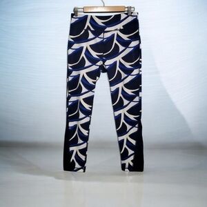 Zenergy By Chico’s Pants Women's Size 8 activewear Bold Abstract Art workout